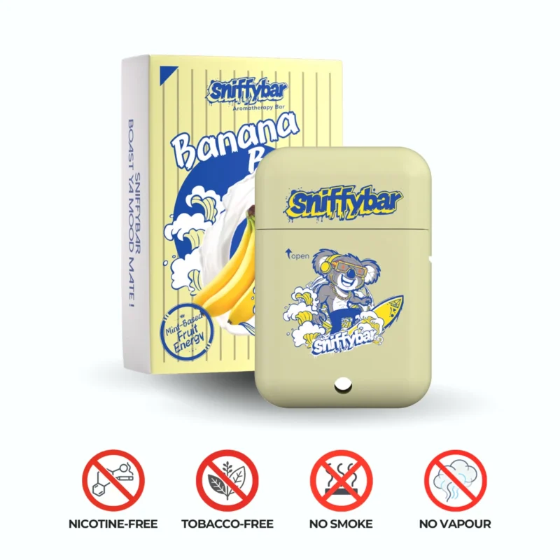 sniffybar-banana-buzz-nasal-inhaler Sniffybar Banana Buzz nasal inhaler – natural energy stick
