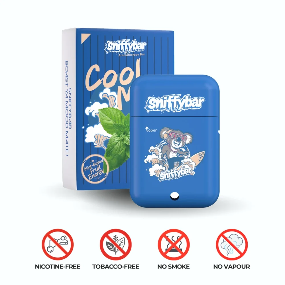sniffybar-cool-mint-nasal-inhaler Sniffybar Cool Mint nasal inhaler – peppermint energy stick