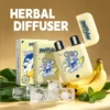 sniffybar-banana-buzz-herbal-diffuser-nicotine-free-fruity-inhaler-still-life Sniffybar Banana Buzz herbal diffuser, nicotine free banana scented inhaler with fresh banana raw materials