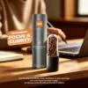 Sniffybar lavender cinnamon mint nasal inhaler with packaging box on office desk for study focus clarity