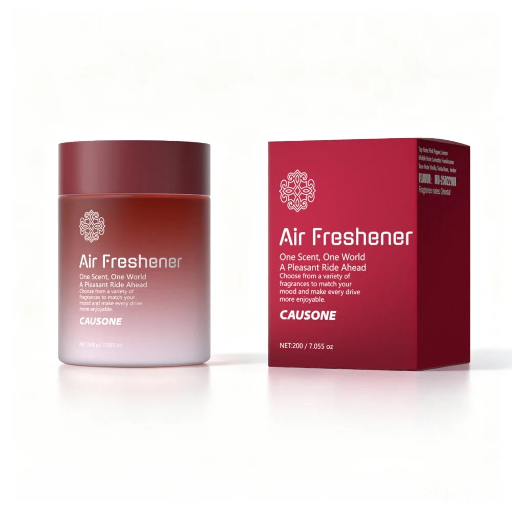 causone-gradient-glass-jar-air-freshener-pink-pepper-lavender Causone gradient glass jar car air freshener 200g — Pink Pepper & Lavender