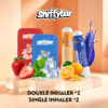 DOUBLE INHALER x 2 SINGLE INHALER x 2 random Random: 2x Double Nasal Inhaler + 1x Single Nasal Inhaler 2-Pack