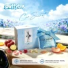 carsachet-sleeping-beauty-sweet-car-air-freshener-sachet CARSACHET Sleeping Beauty sweet car air freshener sachet with blue gift box and fruit on a car dashboard
