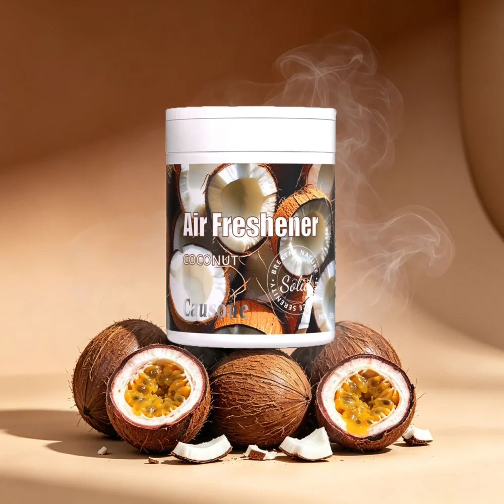 causone-coconut-air-freshener-gel-lifestyle Causone Coconut fruit air freshener gel with fresh coconut