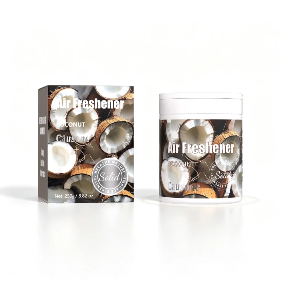 causone-natural-fruit-air-freshener-gel-coconut Causone natural fruit air freshener gel 250g box and tub — Coconut