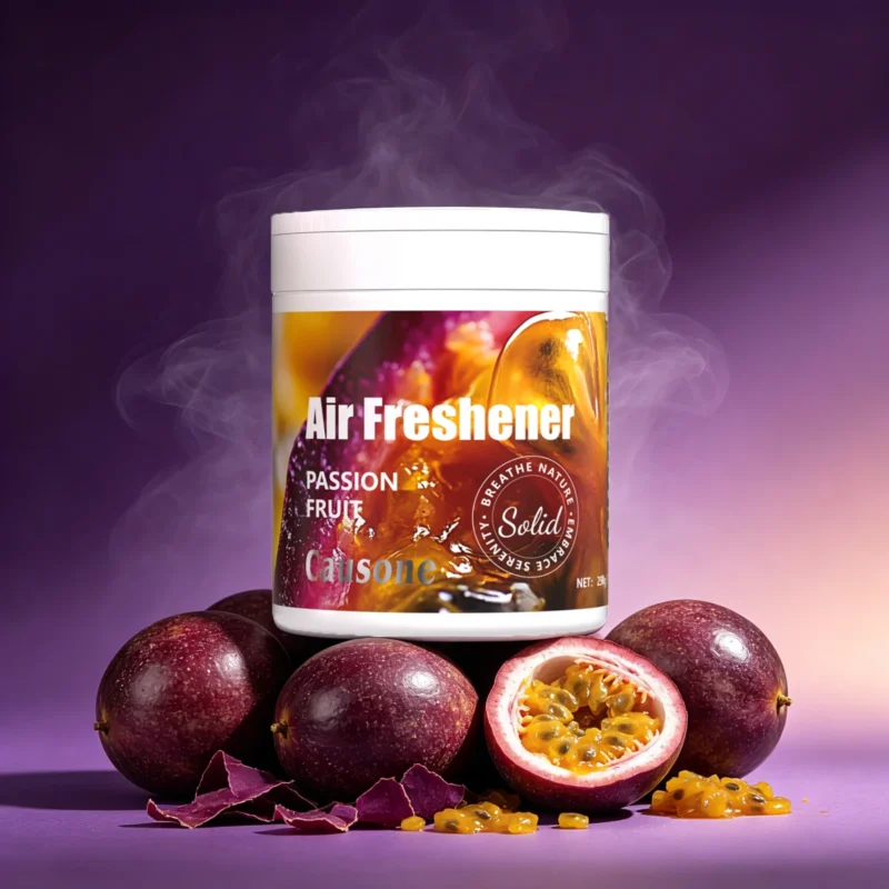 Causone Passion Fruit fruit air freshener gel with fresh passion fruit