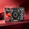 Causone Boundless Self air freshener box on a red backdrop with rising smoke