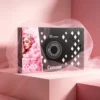 Causone COCO air freshener box on a pink backdrop with soft smoke